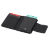 RFID pasjeshouder - Gerecycled PU - 4 compartimenten - Zwart - Afbeelding 4
