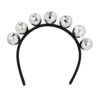 Accessoire set - Disco - Diadeem, partybril, ketting, oorbellen en ring - 5-delig - Zilver - Afbeelding 2