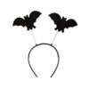 Accessoire set - Vleermuis - Diadeem, vleugels, toverstaf en tutu - 4-delig - Zwart - Afbeelding 4