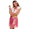 Accessoire set - Hawaii - Hoofdband, Hawaiikrans, armbanden en rokje - 5-delig - Multicolor