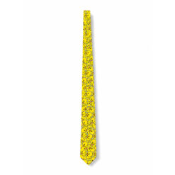 Alternative view of Bad eendjes stropdas - Festival stropdas - Gele Duck Print - 70 cm