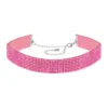 Glitter choker - ketting - Glitter - Roze - Afbeelding 2