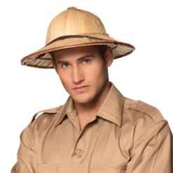 Alternative view of Beige Safarihoed - Verkleedaccessoire - Safari & Jungle Thema