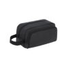 Zwarte Toilettas met Meerdere Vakken – Soft PU – 24 x 13,5 x 13 cm - Afbeelding 2