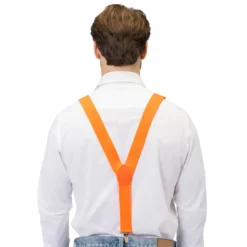 Alternative view of Bretels neon oranje