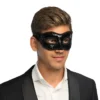 Masker Venice - Oogmasker met lintsluiting - Zwart - Afbeelding 5