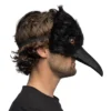 Kraaien masker - Verkleedmasker - Zwart - Afbeelding 6