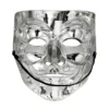 Protest masker - Verkleedmasker - Zilver - Afbeelding 4