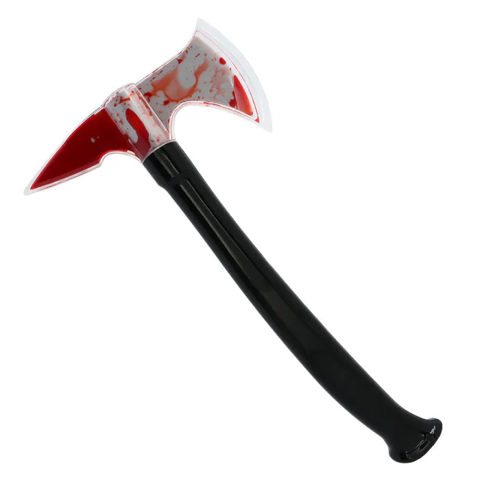 Hakbijl met bloed - Halloween - 34 cm - Afbeelding 2