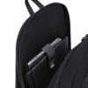 Zwarte polyester rugzak - Met 15 inch laptopvak - 30 x 45 cm - Afbeelding 3