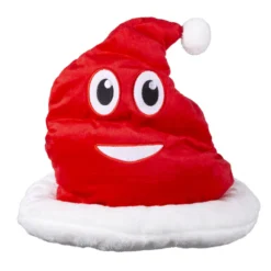 Kerstmuts hoed - Shitmas - Rood