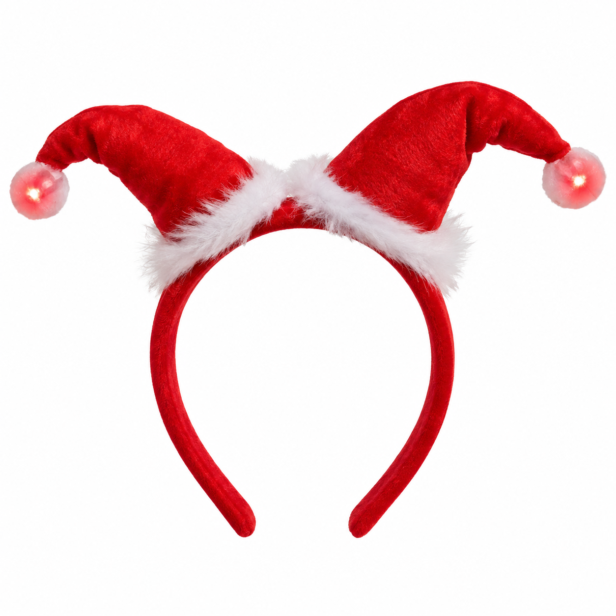 Let Diadeem Santa – Haarband – Kerstmuts