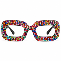 Alternative view of Partybril met diamantjes - Glitter - Zonder glazen