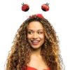 Diadeem met lieveheersbeestjes  - Haarband - Rood/Zwart