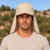Yucka - Pet met nekbescherming - Katoen - Beige - Afbeelding 5