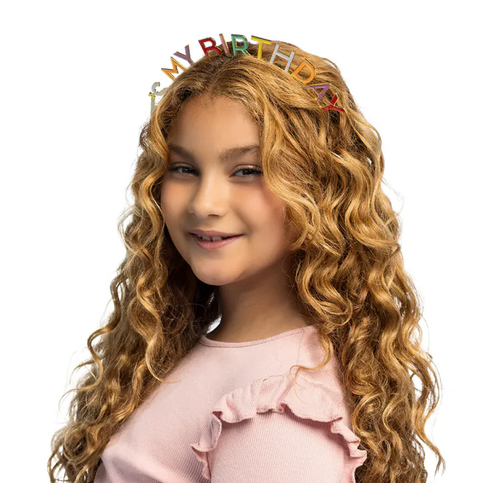 Haarband - It's my birthday - Verjaardag - Diadeem - Afbeelding 4