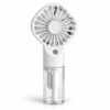 Handventilator USB oplaadbaar - Met vernevelaar - 4 snelheden - Wit