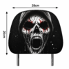 Halloween Auto Hoofdsteunhoezen – Horror Schedel – 2 stuks - Afbeelding 2