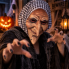 Heksenmasker - Latex - Halloween - Afbeelding 3