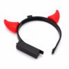 Halloween duivel diadeem – Haarband met LED Verlichting – Rode Hoorntjes - Afbeelding 2