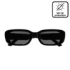 Partybril classic dik montuur - Roze & Zwart - Festivalbril - Afbeelding 3