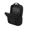 Zwarte polyester rugzak - Met 15 inch laptopvak - 30 x 45 cm - Afbeelding 11