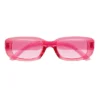 Partybril classic dik montuur - Roze & Zwart - Festivalbril - Afbeelding 4