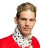Metalen kroon - Met diamanten - Goud