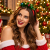 Kerstballen diadeem - Haarband - Glimmend - Afbeelding 3