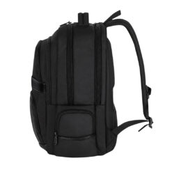 Alternative view of Zwarte polyester rugzak - Met 15 inch laptopvak - 30 x 45 cm