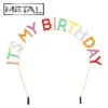 Haarband - It's my birthday - Verjaardag - Diadeem - Afbeelding 2