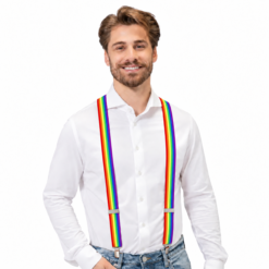 Bretels met Regenboog vlag