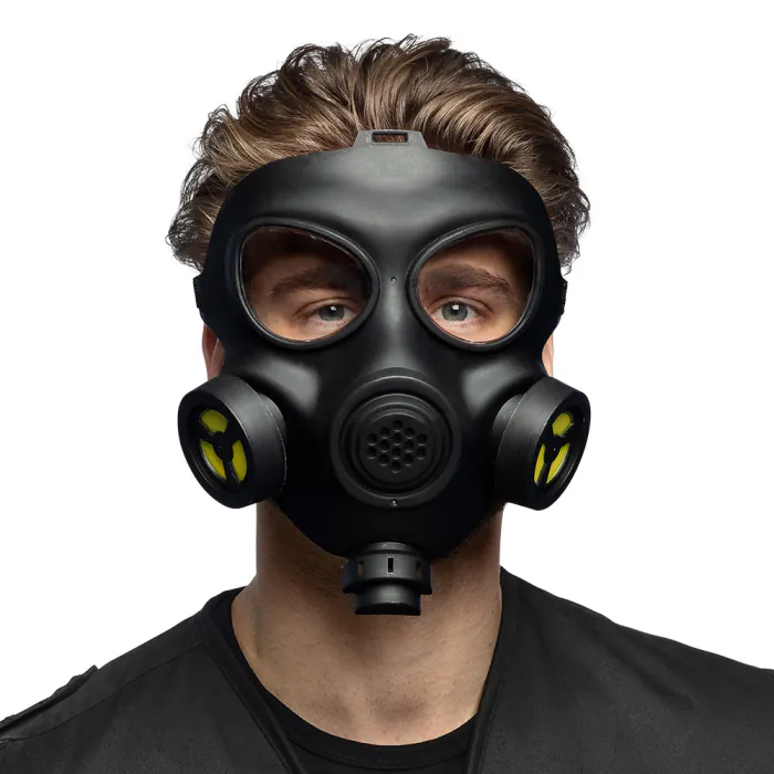 Gasmasker - Verkleedmasker - Zwart