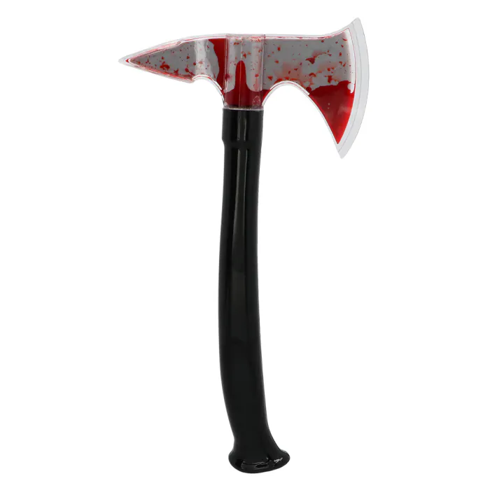 Hakbijl met bloed - Halloween - 34 cm - Afbeelding 3