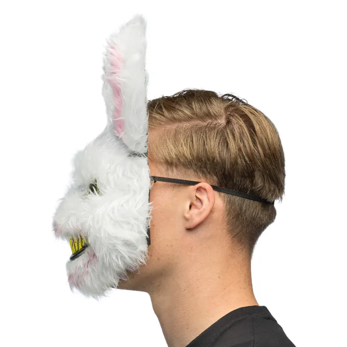 Konijnenmasker - Halloween - Wit - Afbeelding 3