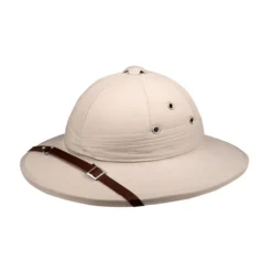 Beige Tropenhelm - Verkleedaccessoire - Safari & Jungle Thema
