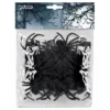12 Nepspinnen - Halloween - Zwart - Afbeelding 2