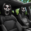 Halloween Auto Hoofdsteunhoezen – Horror Schedel – 2 stuks - Afbeelding 3