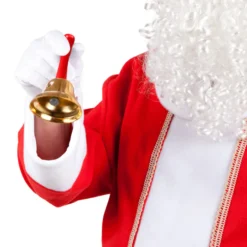Alternative view of Bel kerstman - Verkleedaccessoire - Goud & Rood