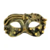 Steampunk masker - Oogmasker met elastiek sluiting - Goud - Afbeelding 2