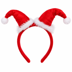 Alternative view of Let Diadeem Santa – Haarband – Kerstmuts