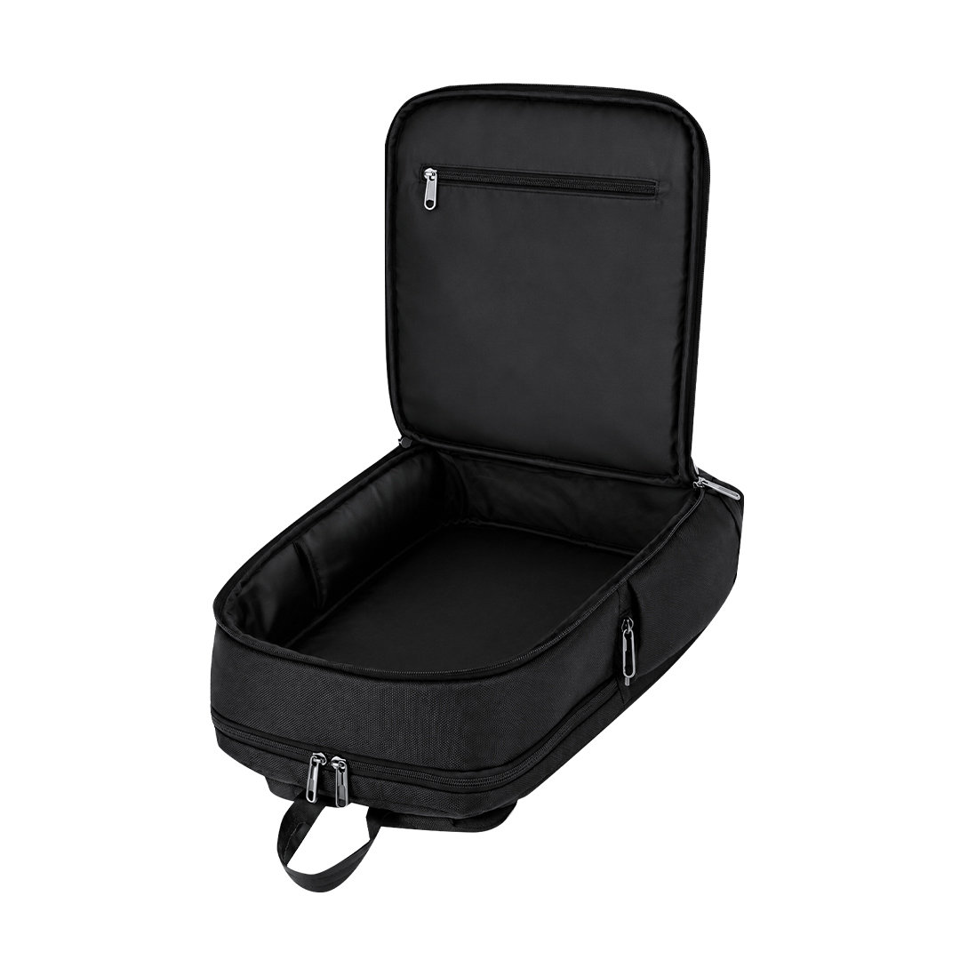 Laptop rugzak 15 inch - Waterbestendig - 15 liter - 30 x 43 cm - Zwart - Afbeelding 8