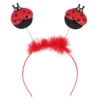 Diadeem met lieveheersbeestjes - Haarband - Rood/Zwart - Afbeelding 2