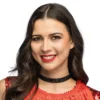 Glitter choker - ketting - Glitter - Zwart