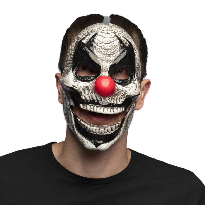 Clowns masker - Met beweegbare kaak - Halloween - Afbeelding 5