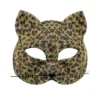 Cheetah masker met elastieken sluiting - Dierenmasker - Diamant - Afbeelding 2