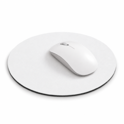 Ronde muismat - Anti slip - Wit