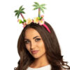 Palmboom haarband - Diadeem - Multicolor - Afbeelding 2