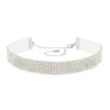 Glitter choker - ketting - Glitter - Zilver - Afbeelding 2