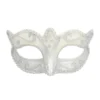 Masker Venice - Oogmasker met lintsluiting - Zilver - Afbeelding 2